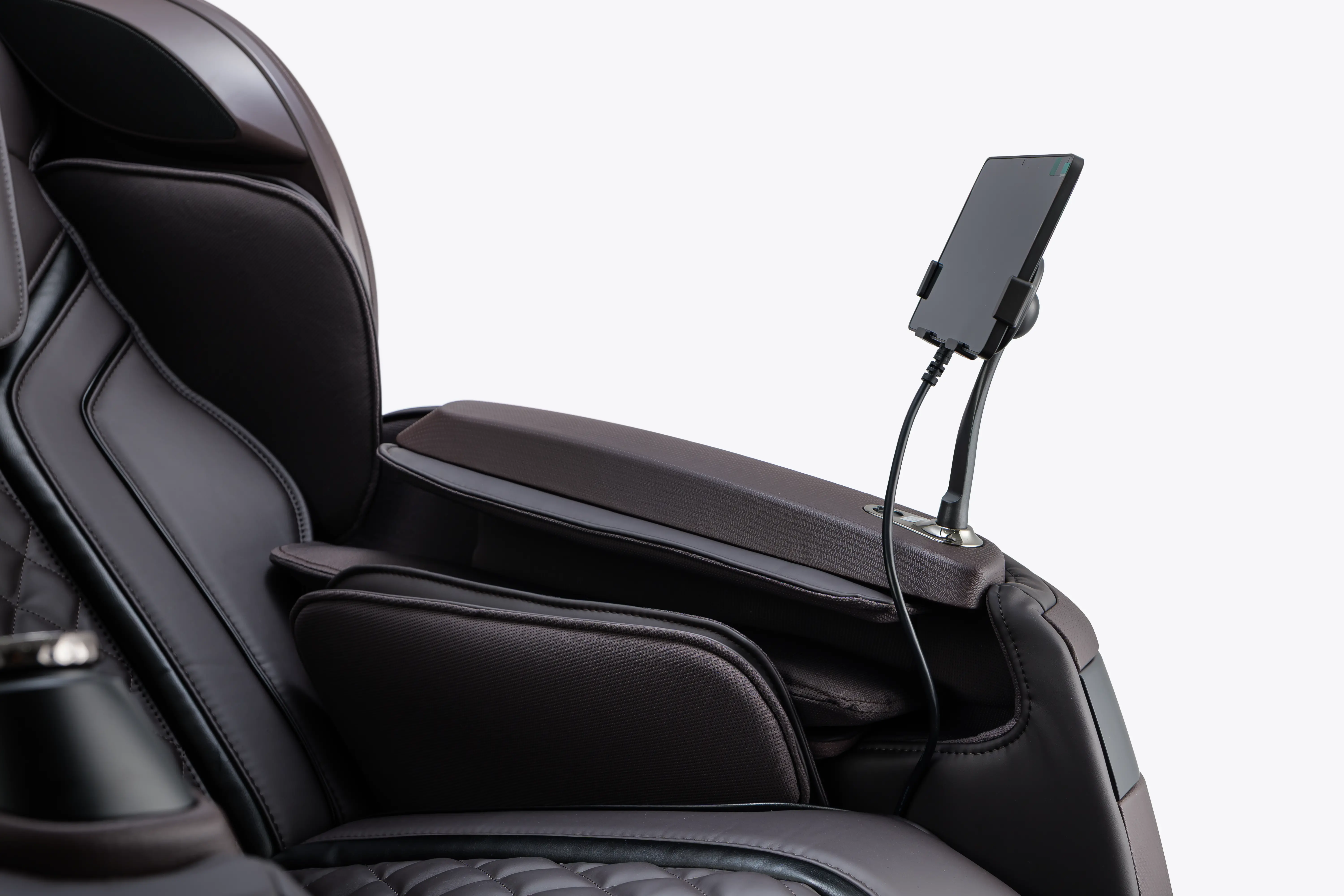 CZ-712 QISE MSG CHR/MO/ESP Qi SE Duo CZ-712 Massage Chair - Mocha and Espresso-4