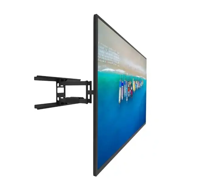 Kanto Black Full‑Motion TV Wall Mount for 40 –90 TVs – Extends 28 -2