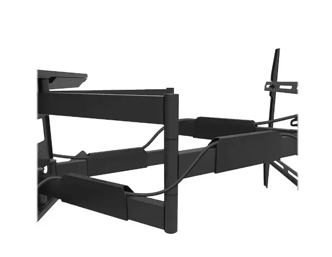 Kanto Black Full‑Motion TV Wall Mount for 40 –90 TVs – Extends 28 -4