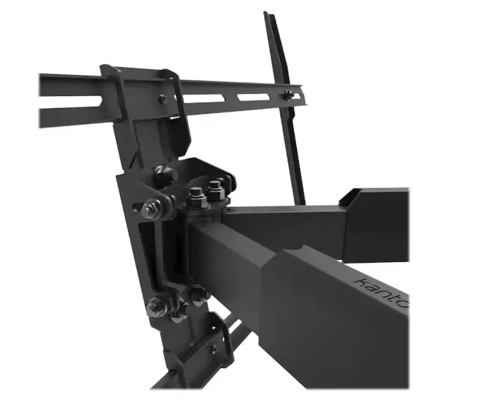 Kanto Black Full‑Motion TV Wall Mount for 40 –90 TVs – Extends 28 -6