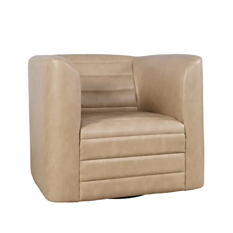 GT Sand Faux Leather Swivel Chair-1