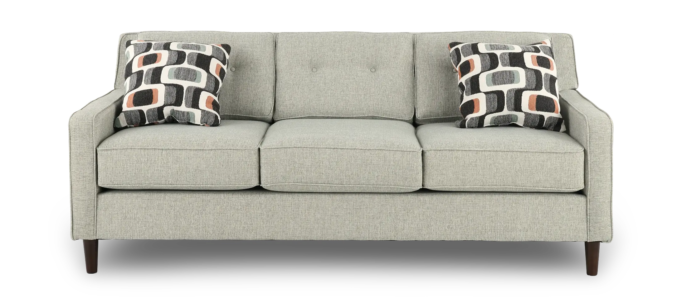 JOYSOF/MIST Joyce Kiwi Green Upholstered Sofa-4