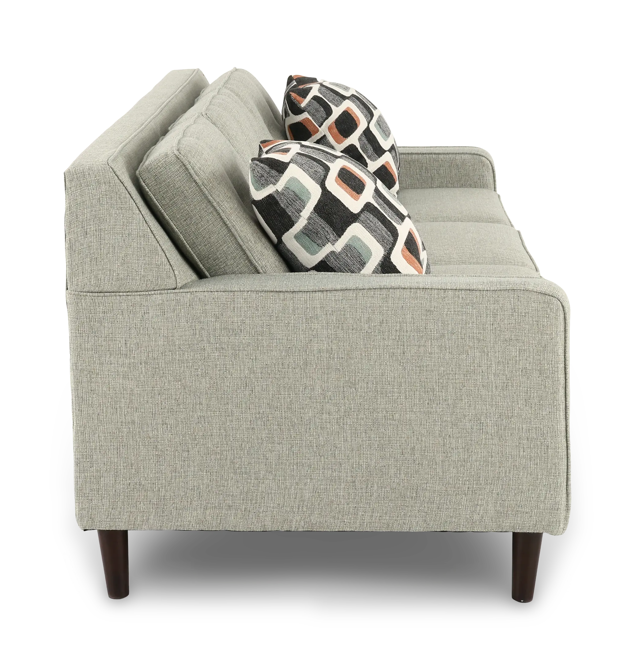 JOYSOF/MIST Joyce Kiwi Green Upholstered Sofa-5
