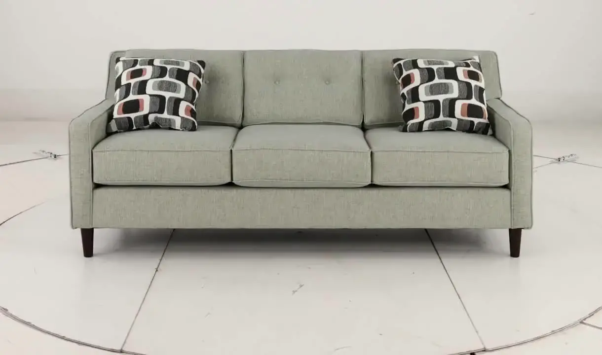 JOYSOF/MIST Joyce Kiwi Green Upholstered Sofa-9