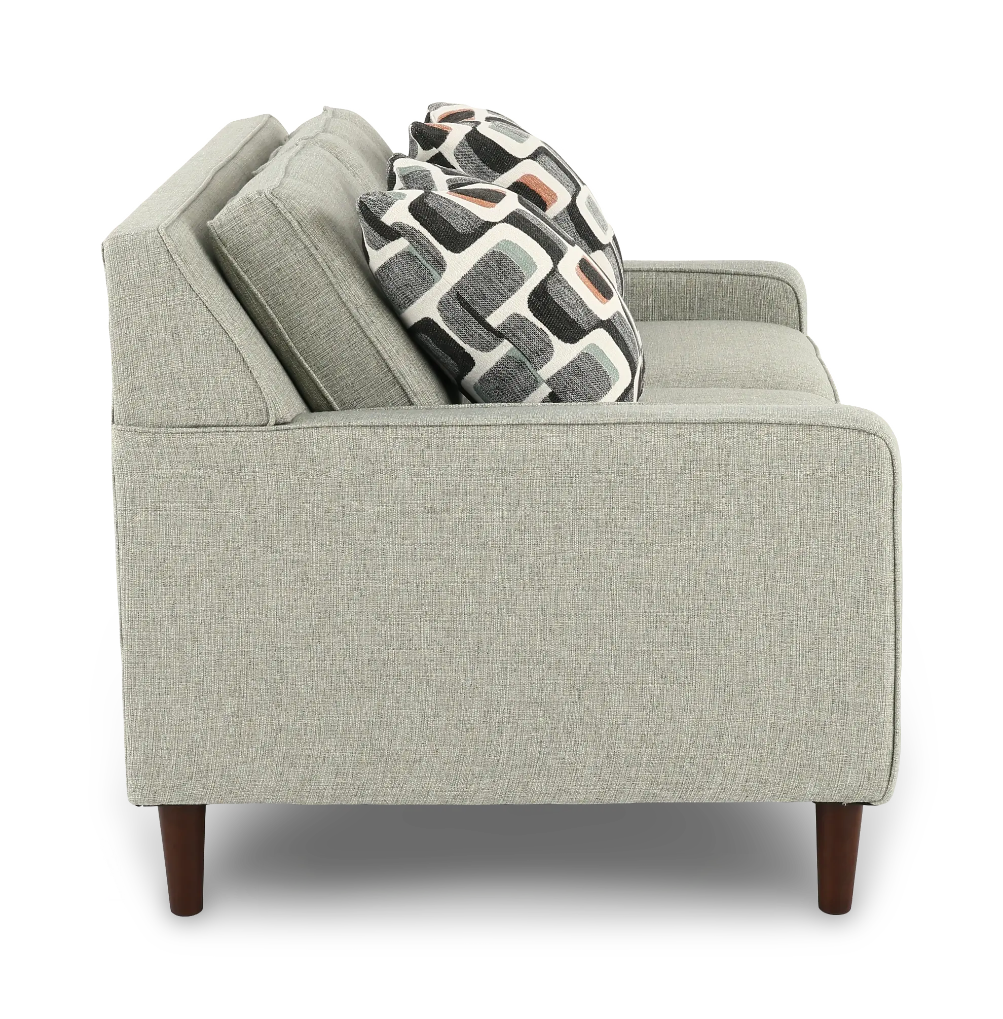 JOYLOV/MIST Joyce Kiwi Green Upholstered Loveseat-5