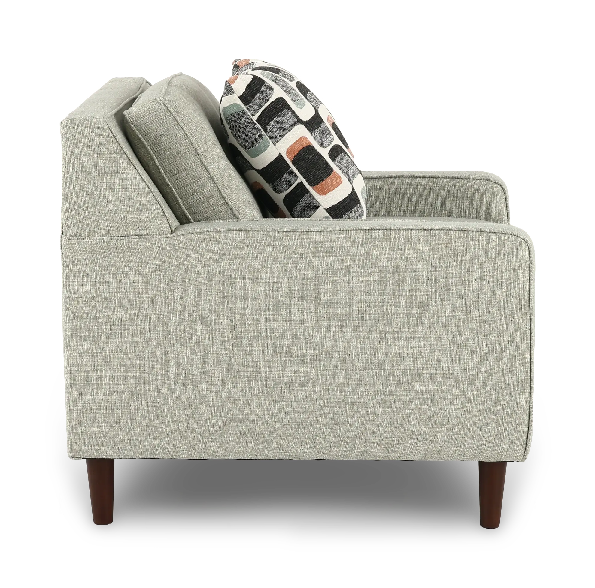 JOYCHA/MIST Joyce Kiwi Green Upholstered Accent Chair-5