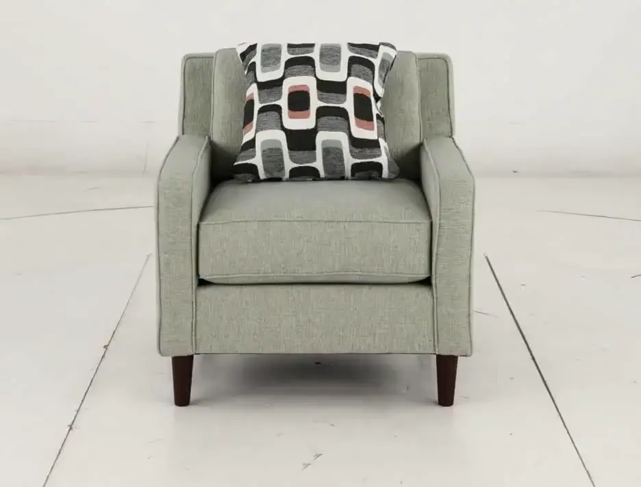 JOYCHA/MIST Joyce Kiwi Green Upholstered Accent Chair-9