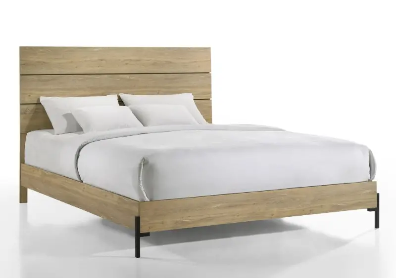 Newhall Vintage Oak 4-Piece Queen Bedroom Set