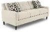 JOYSOF/PEPPER Joyce Beige Upholstered Sofa