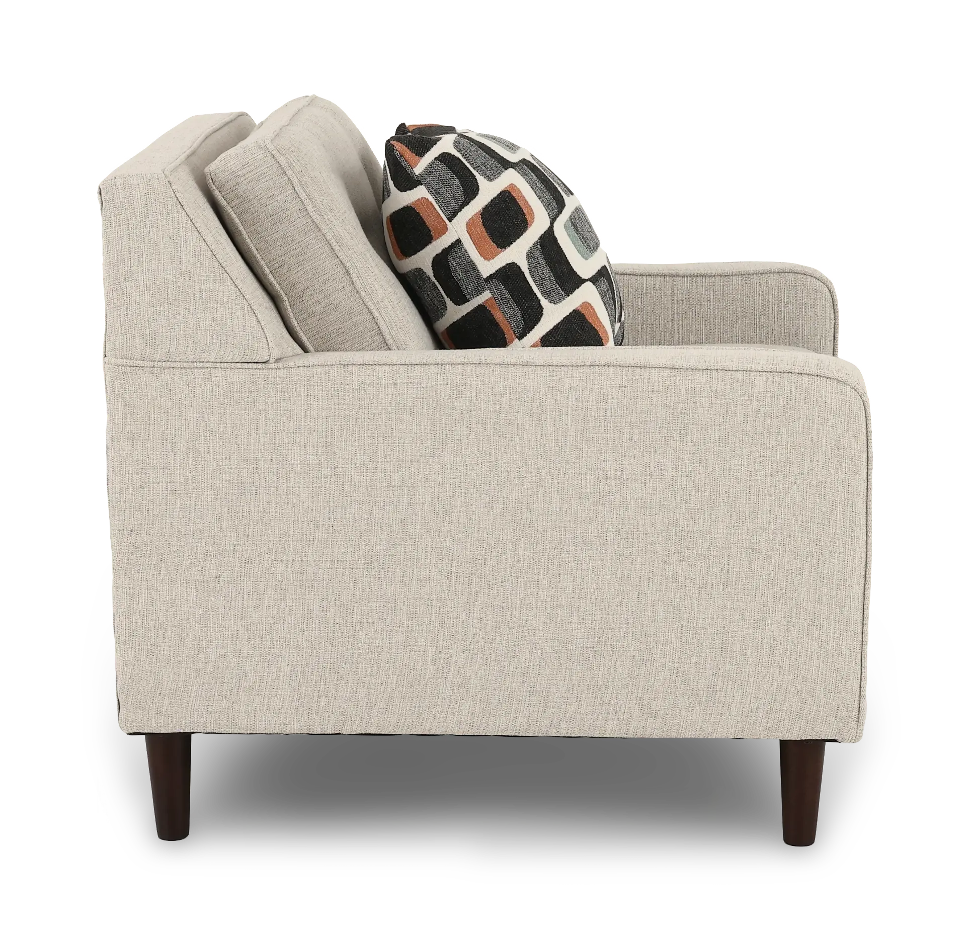 JOYCHA/PEPPER Joyce Beige Upholstered Accent Chair-5