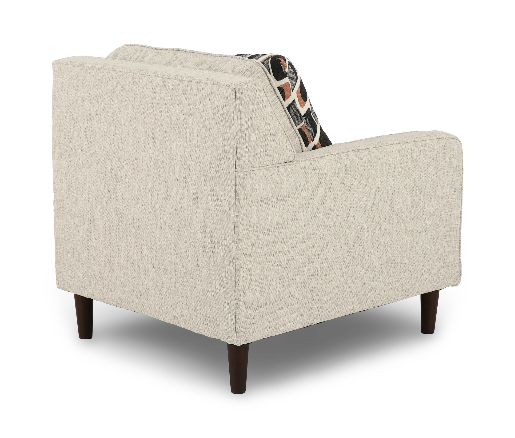 JOYCHA/PEPPER Joyce Beige Upholstered Accent Chair-6