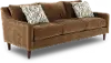 PAMSOF/MAHOGANY Pamela Mahogany Brown Sofa