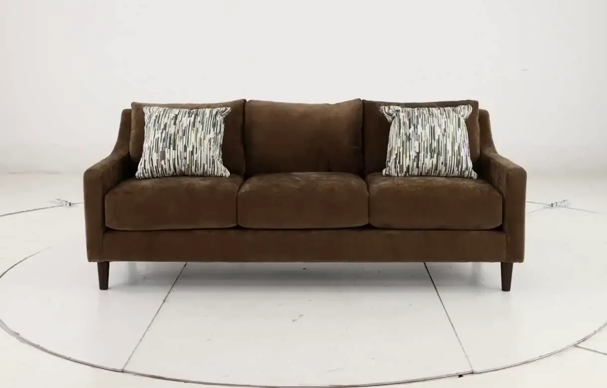 PAMSOF/MAHOGANY Pamela Mahogany Brown Sofa-9