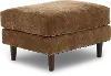 PAMOTT/MAHOGANY Pamela Mahogany Brown Ottoman
