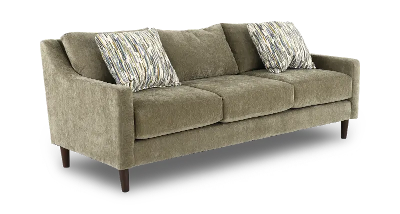 Pamela Moss Green Sofa