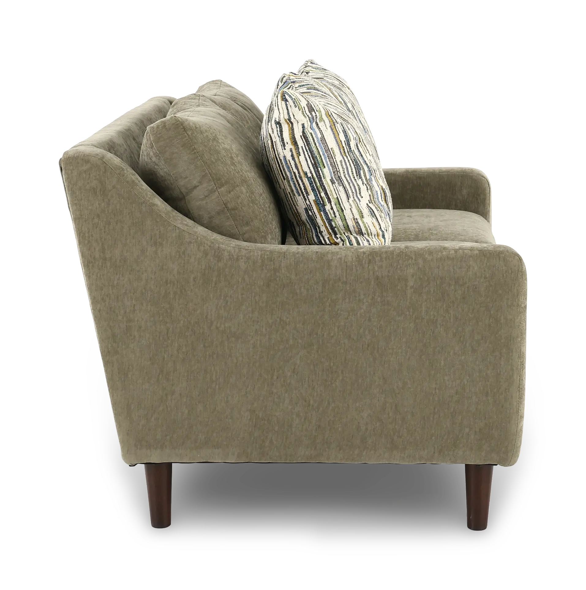 PAMLOV/MOSS Pamela Moss Green Loveseat-5