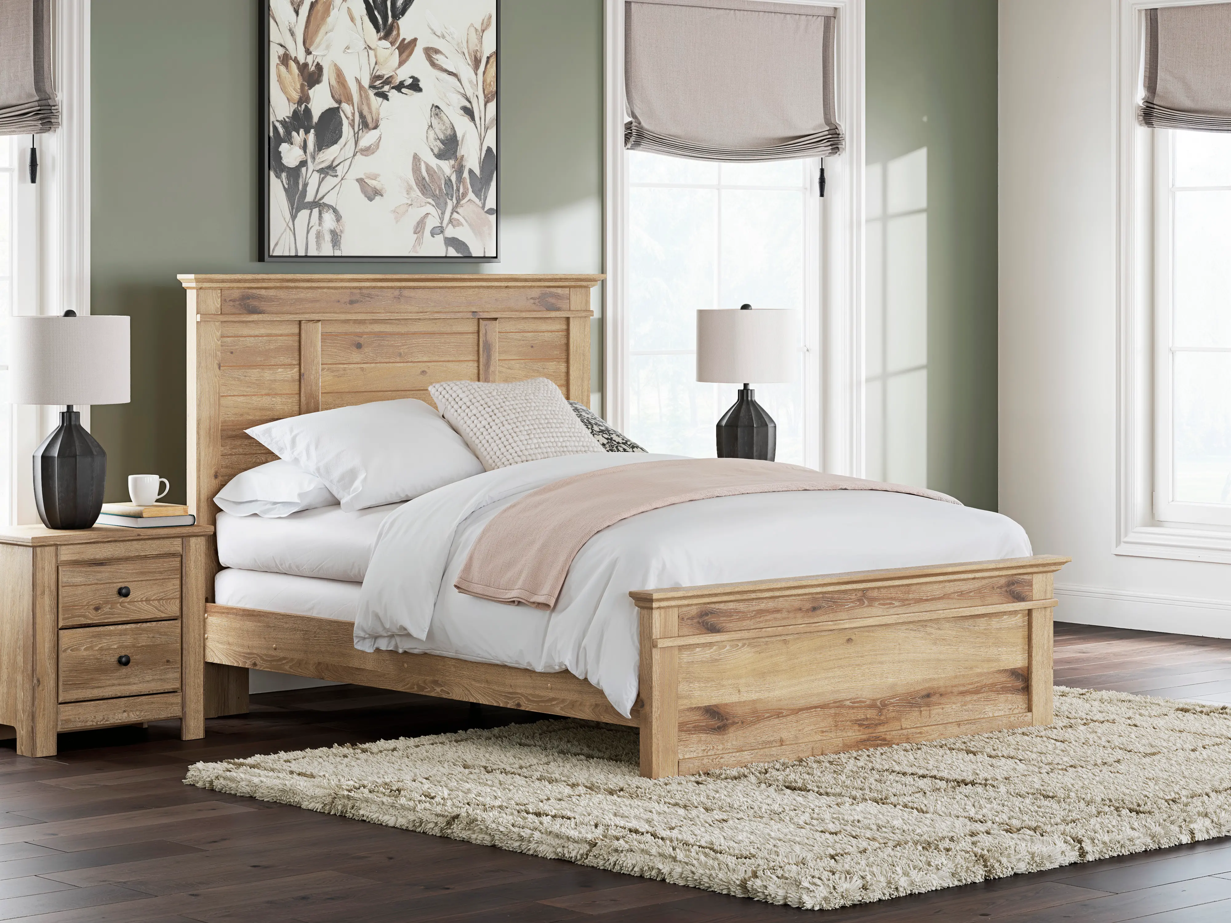 Canyon Natural King Bed-1