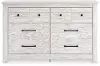 Whisper Whitewash Dresser