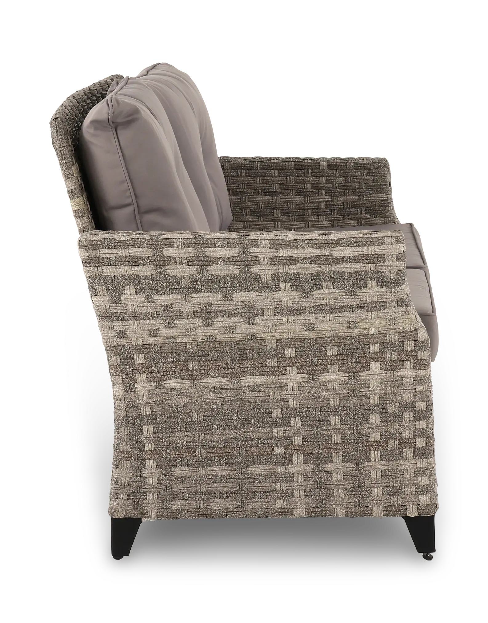 Ivy Gray Patio Loveseat-5