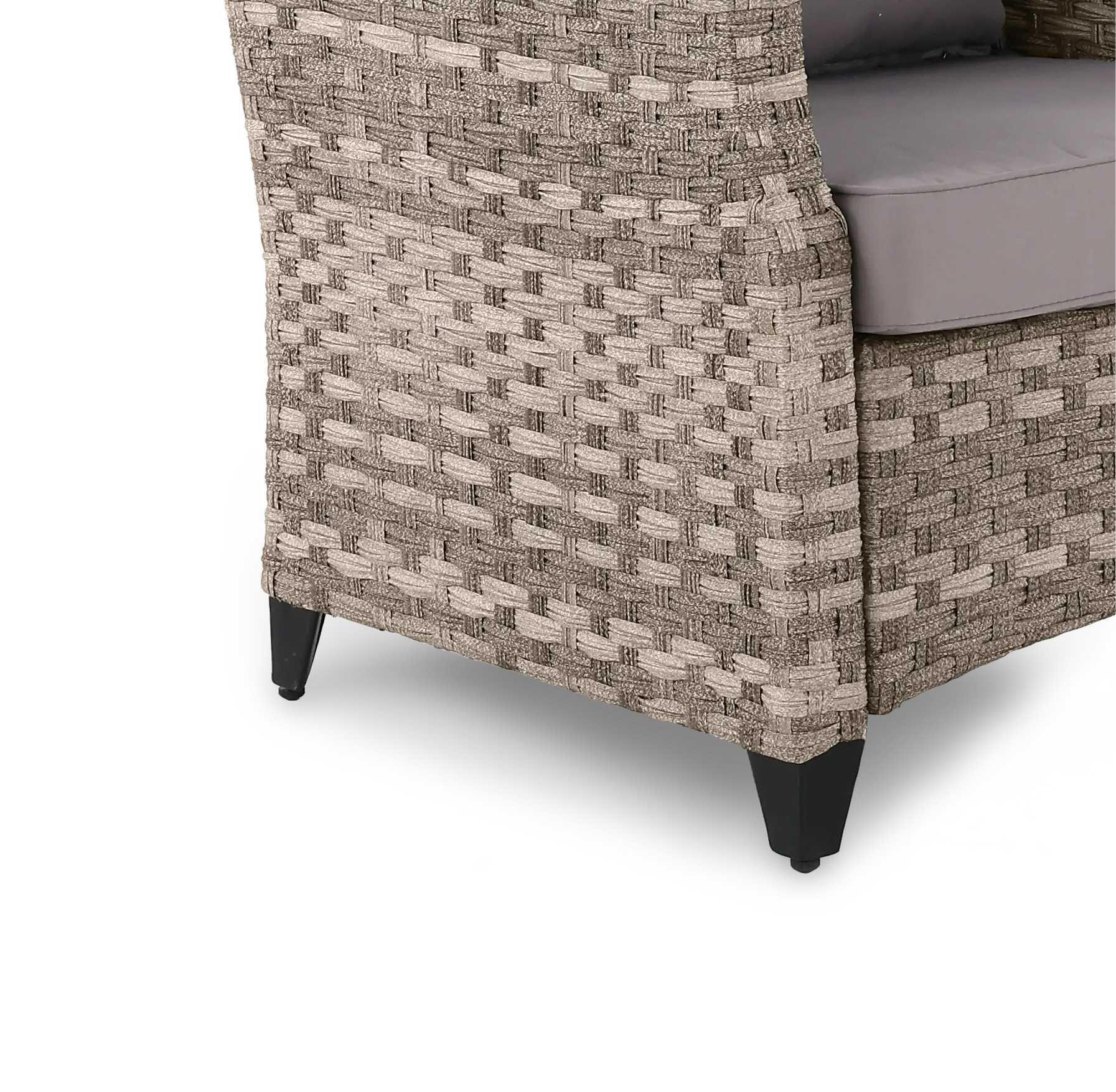 Ivy Gray Patio Loveseat-6