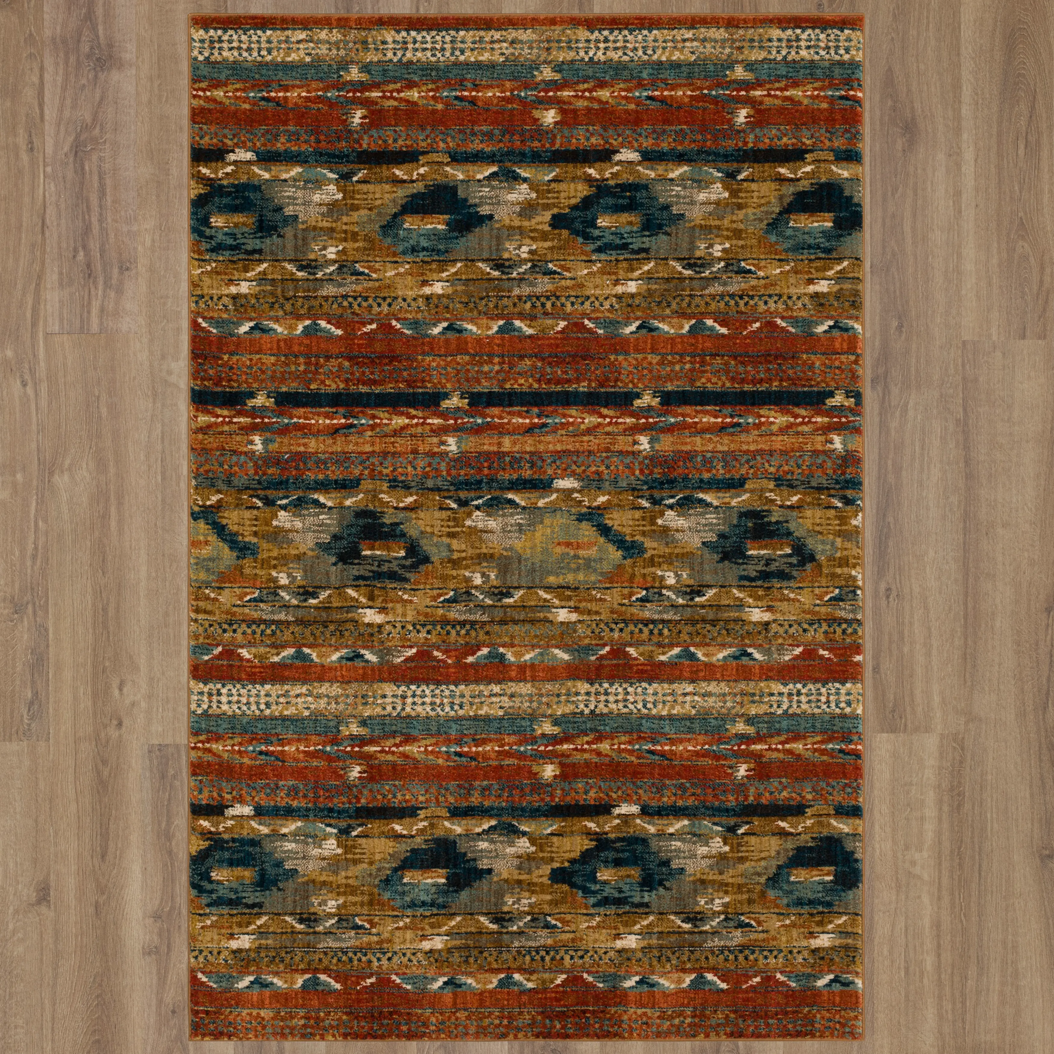 91799-50123/9.6X12.11 Infused 10 x 13 Aquamarine Area Rug-4