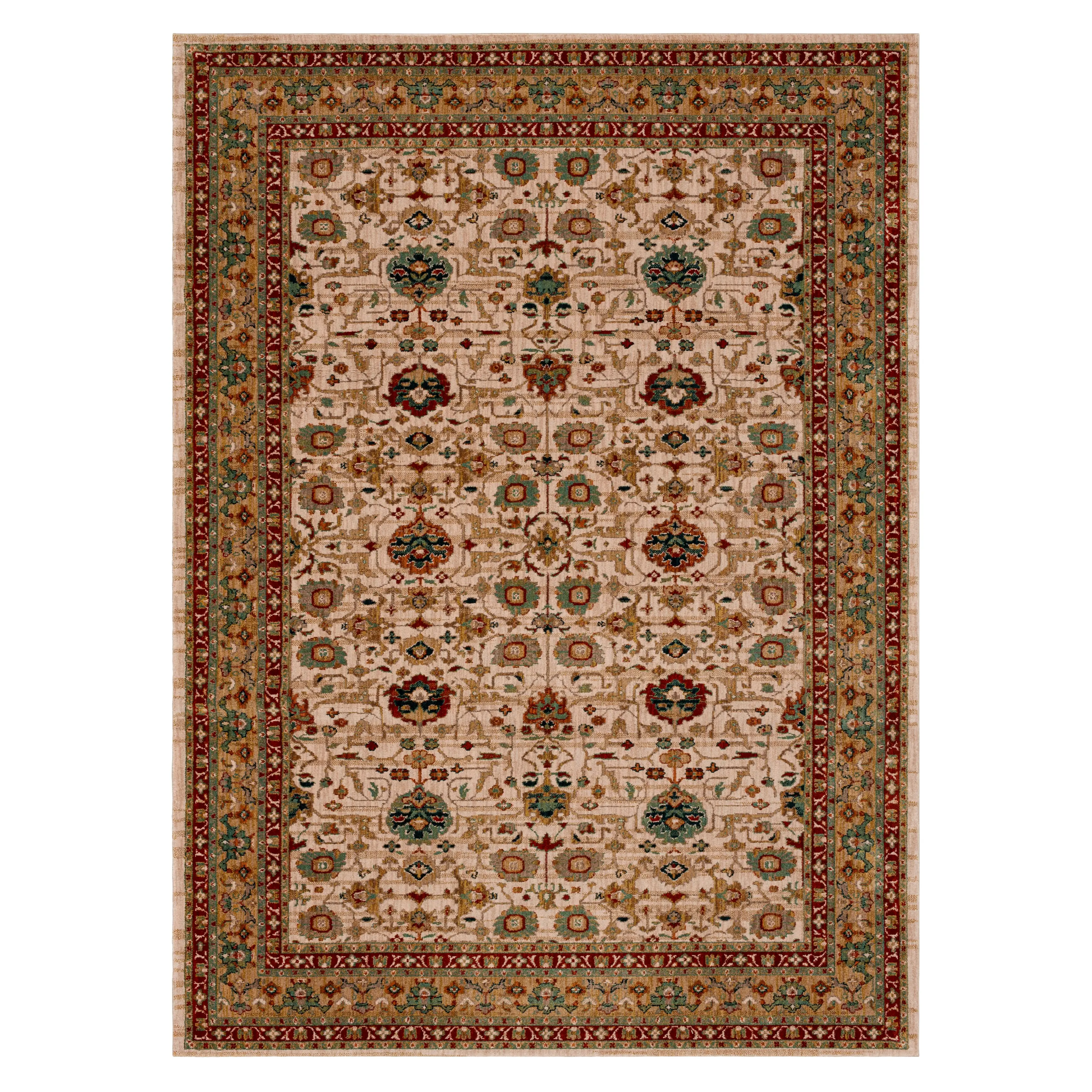 90936-70038/5.3X7.10 Keralam 5 x 8 Cream Area Rug-1