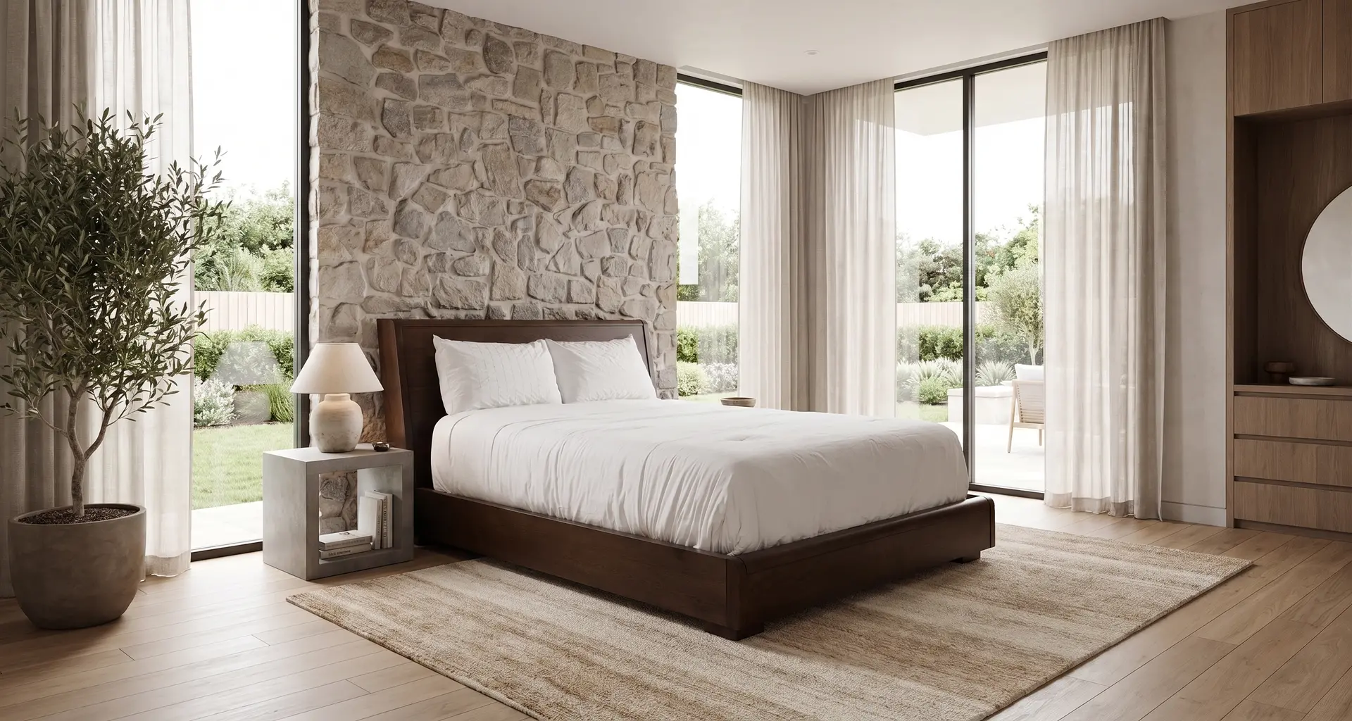 Regency Toffee Brown Queen Bed-2
