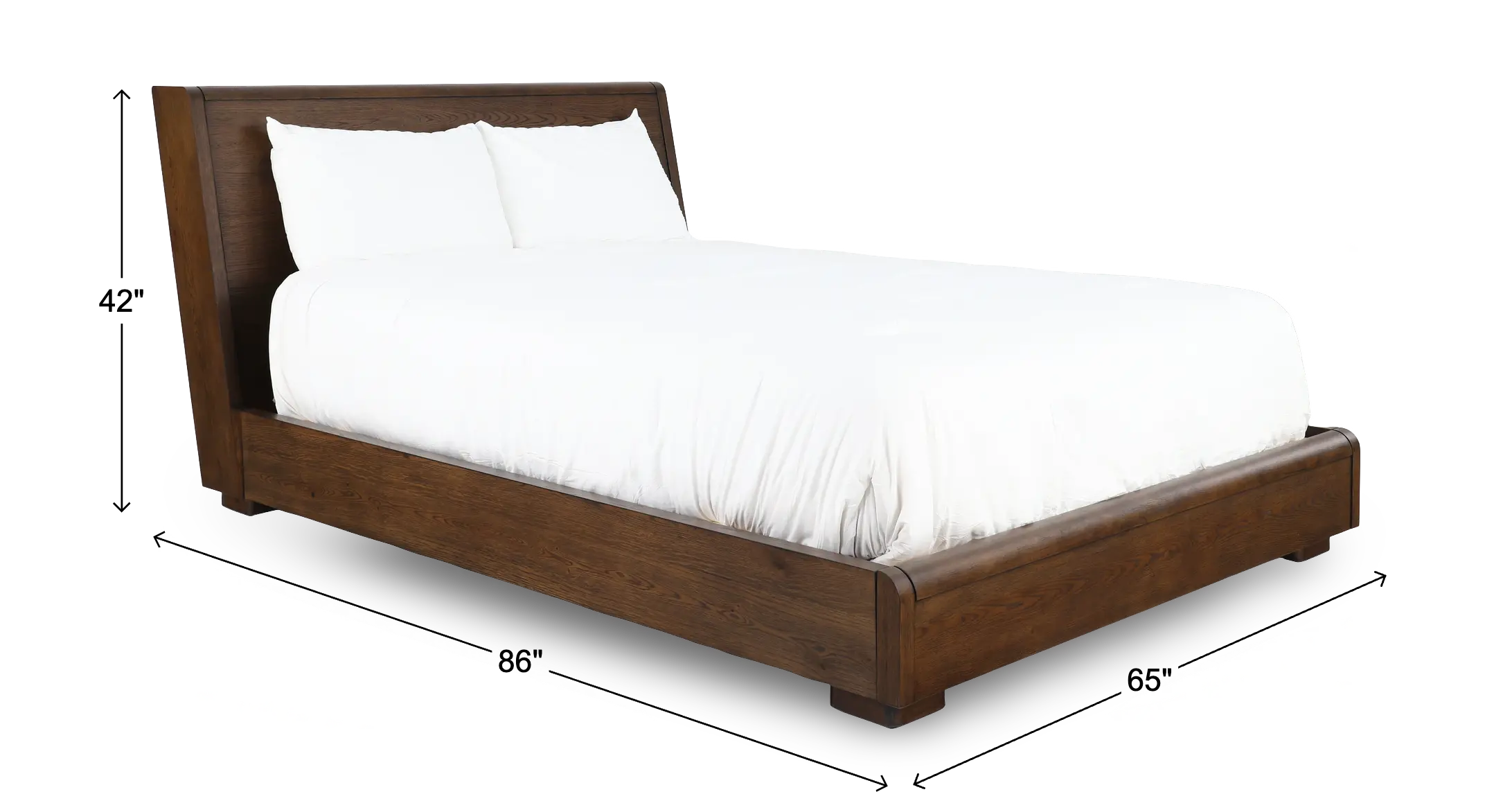 Regency Toffee Brown Queen Bed-3