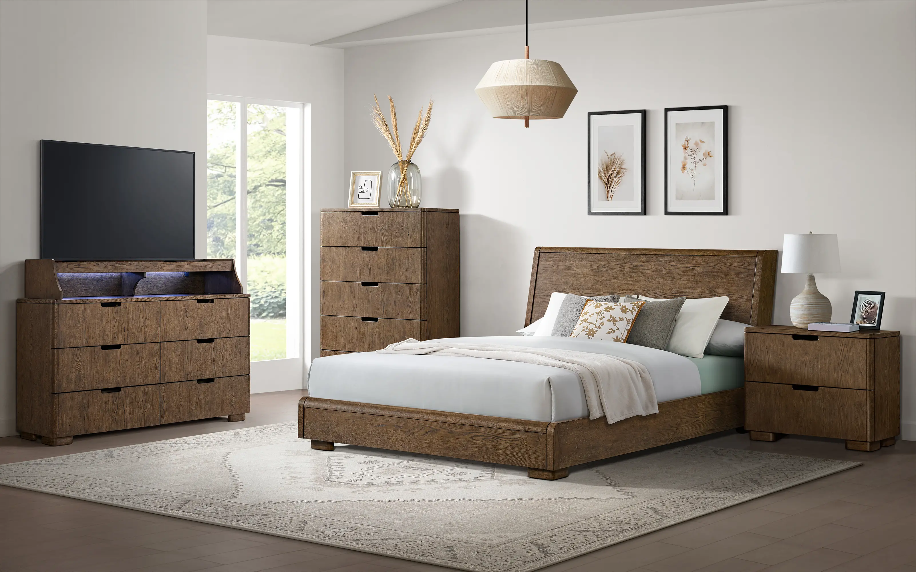 Regency Toffee Brown King Bed-2