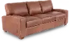 Kent Almond Leather Sofa