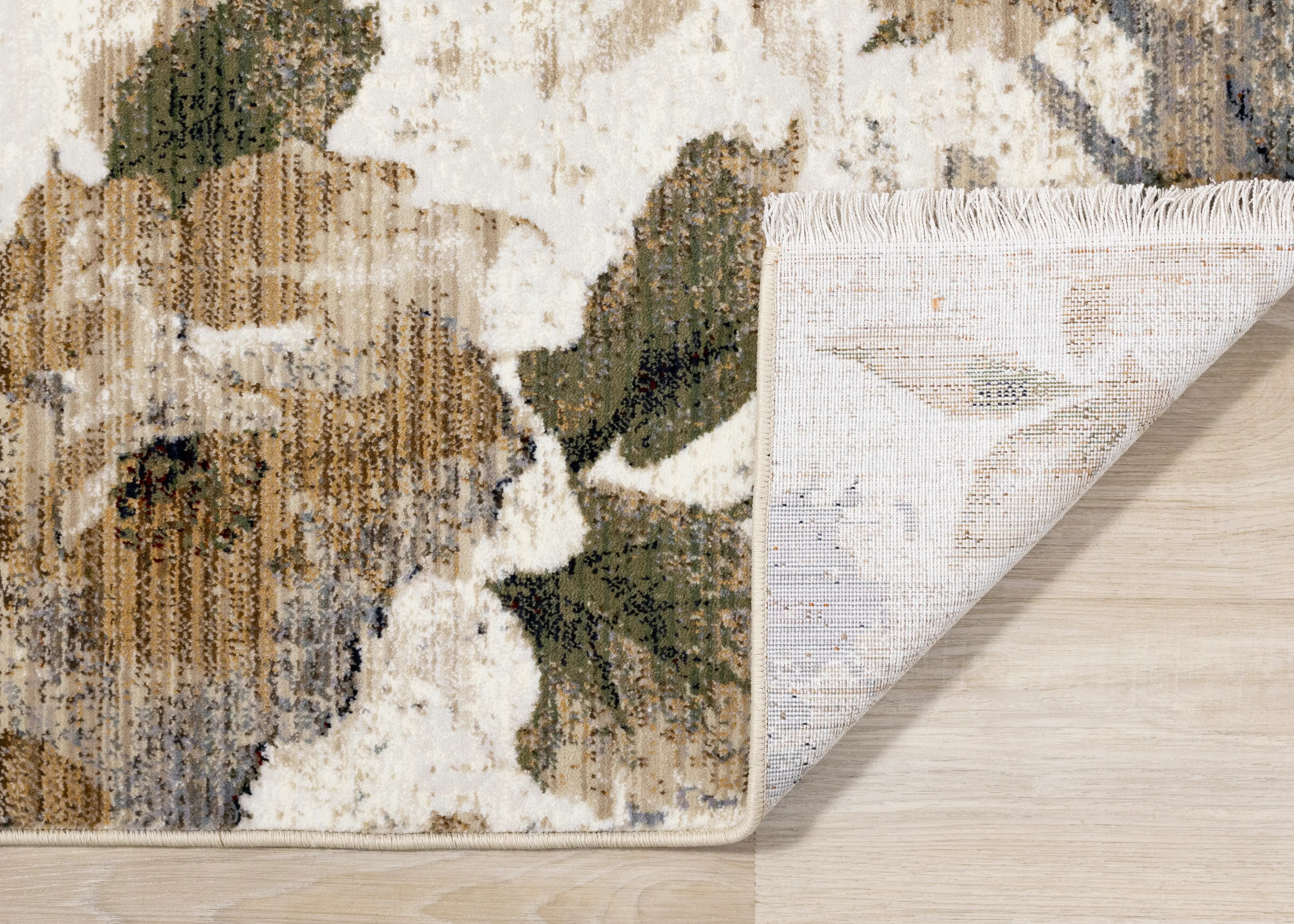 Serene 8 x 10 Beige Floral Area Rug-5