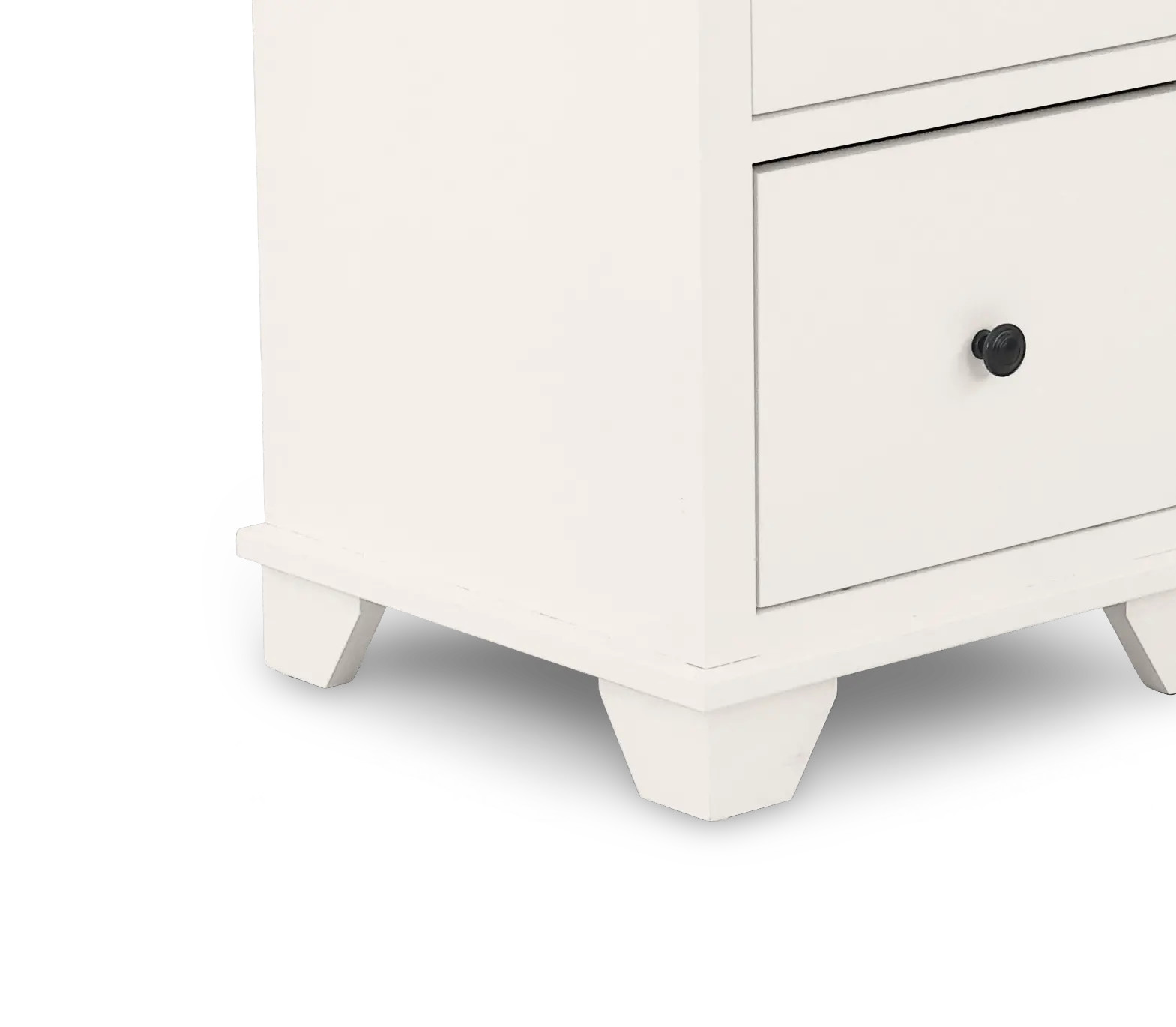 Portland Snow White 5-Drawer Lingerie Chest-6