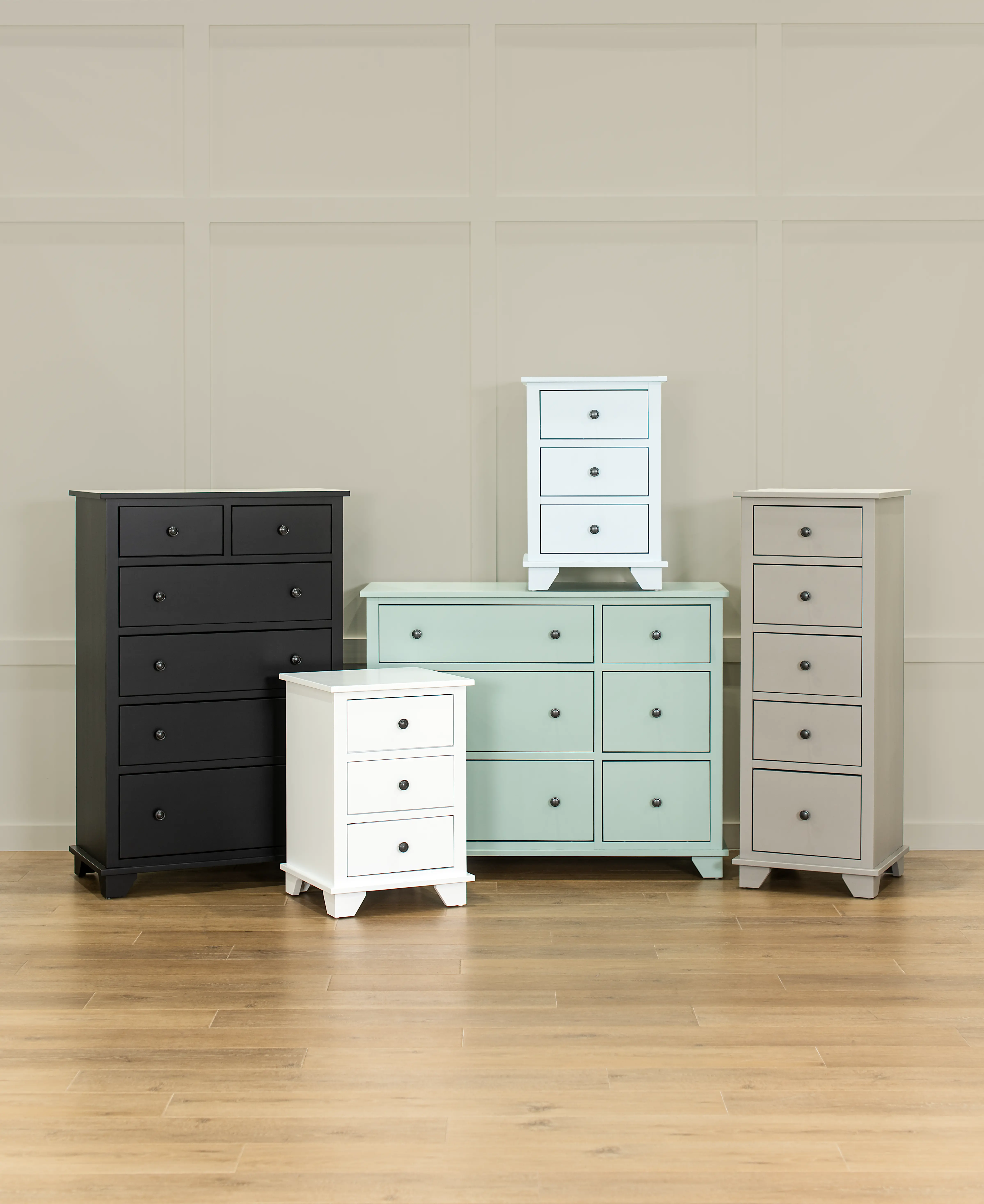 Portland Aqua Green 6-Drawer Dresser-2