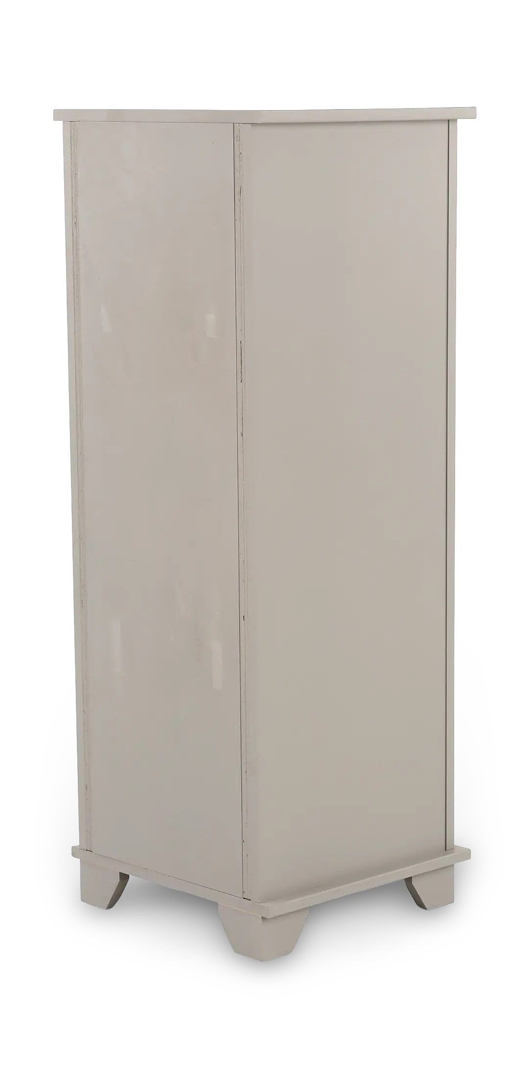 Portland Storm Gray 5-Drawer Lingerie Chest-7