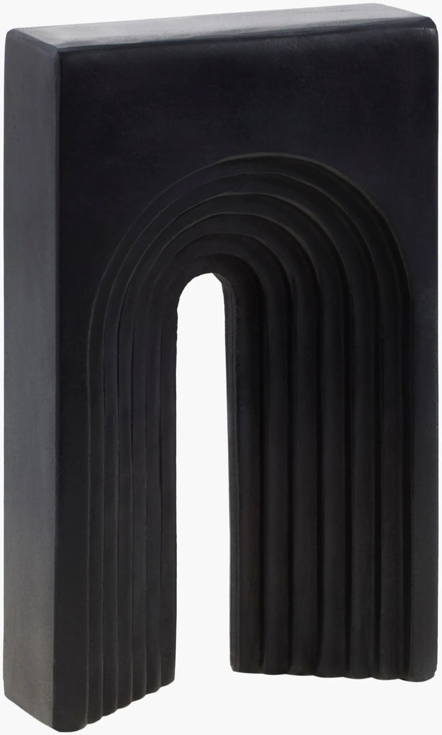 AAJ003-1072 Trajan Black Decorative Sculpture-1