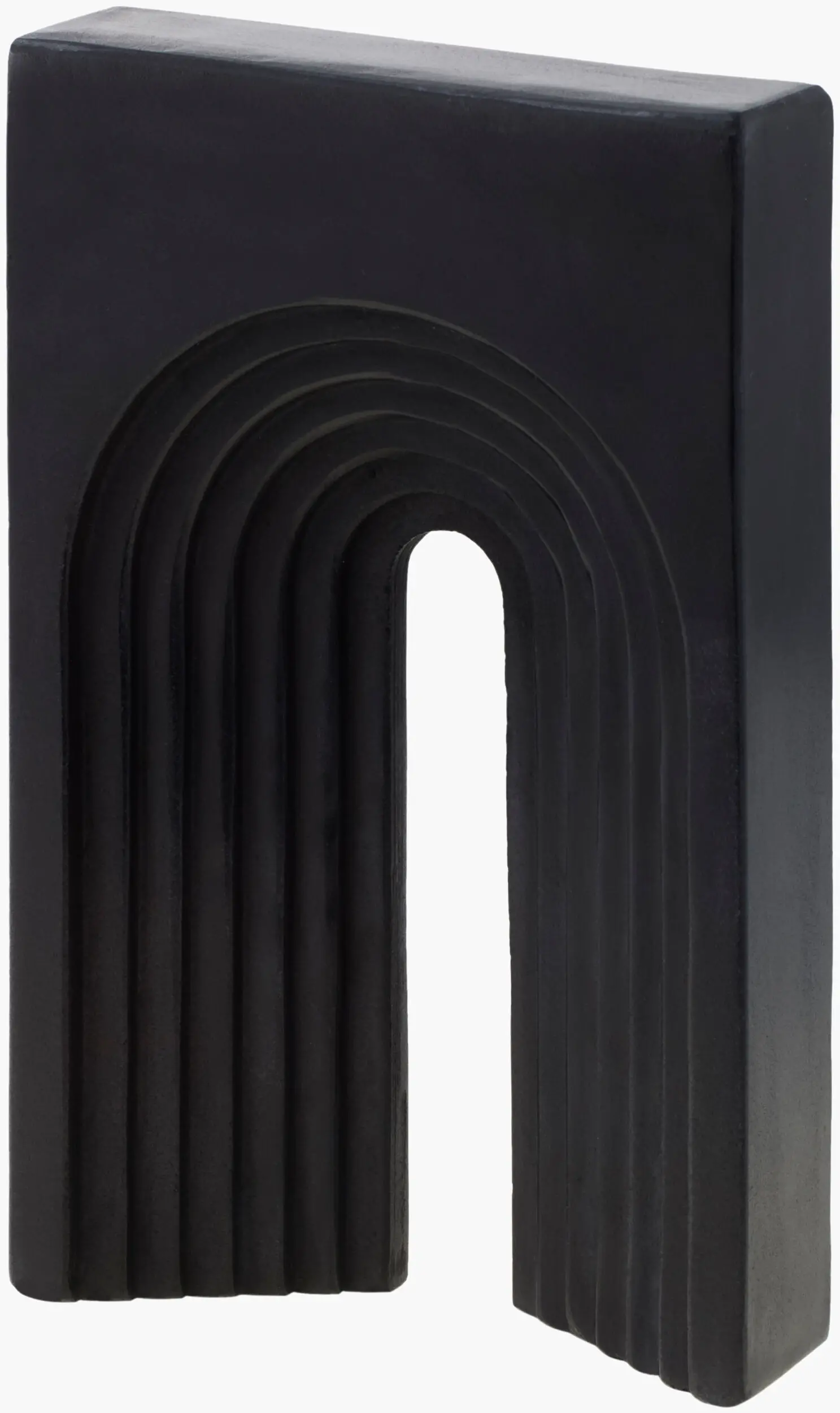 AAJ003-1072 Trajan Black Decorative Sculpture-2