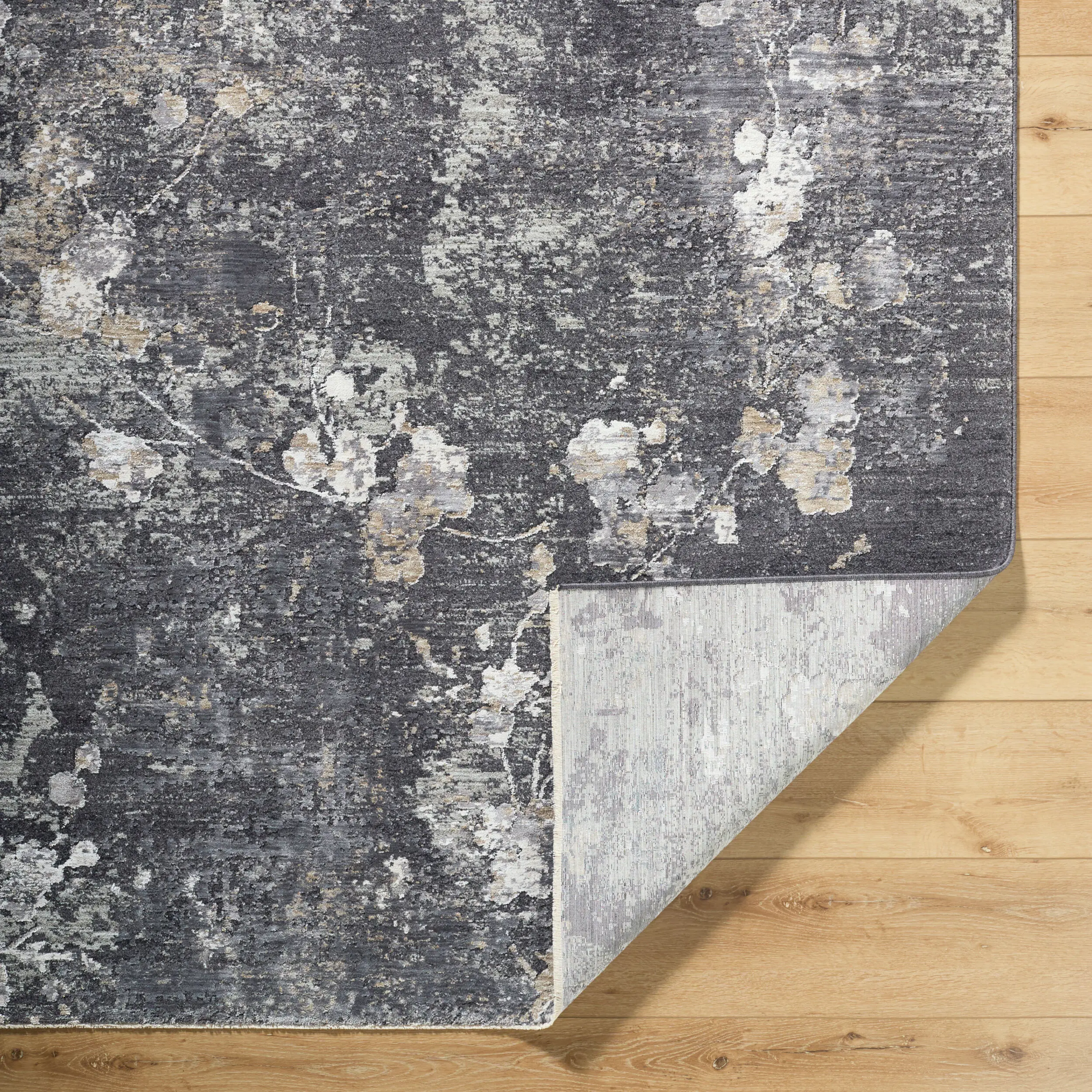 GKK2315-575 Gakko 5 x 8 Black and White Area Rug-5