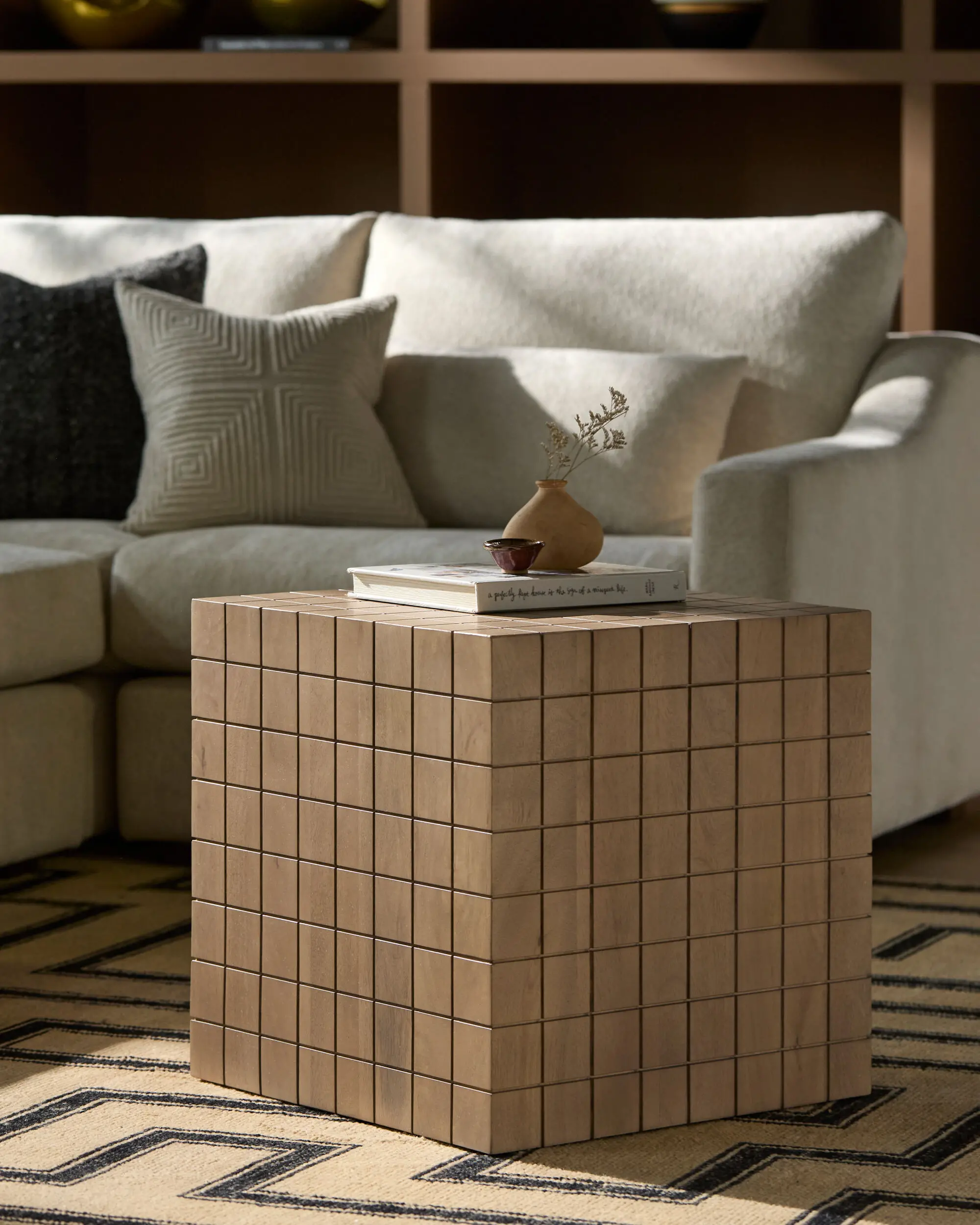 GLDY002-202020 Geldrey Beige End Table-2