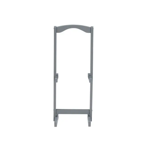 Compass 26.38 H Gray Tray Table-10