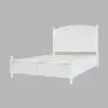 Westport White Full Panel Bed