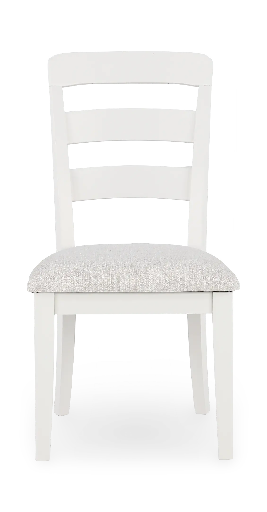 Westport White Ladderback Dining Chair-4