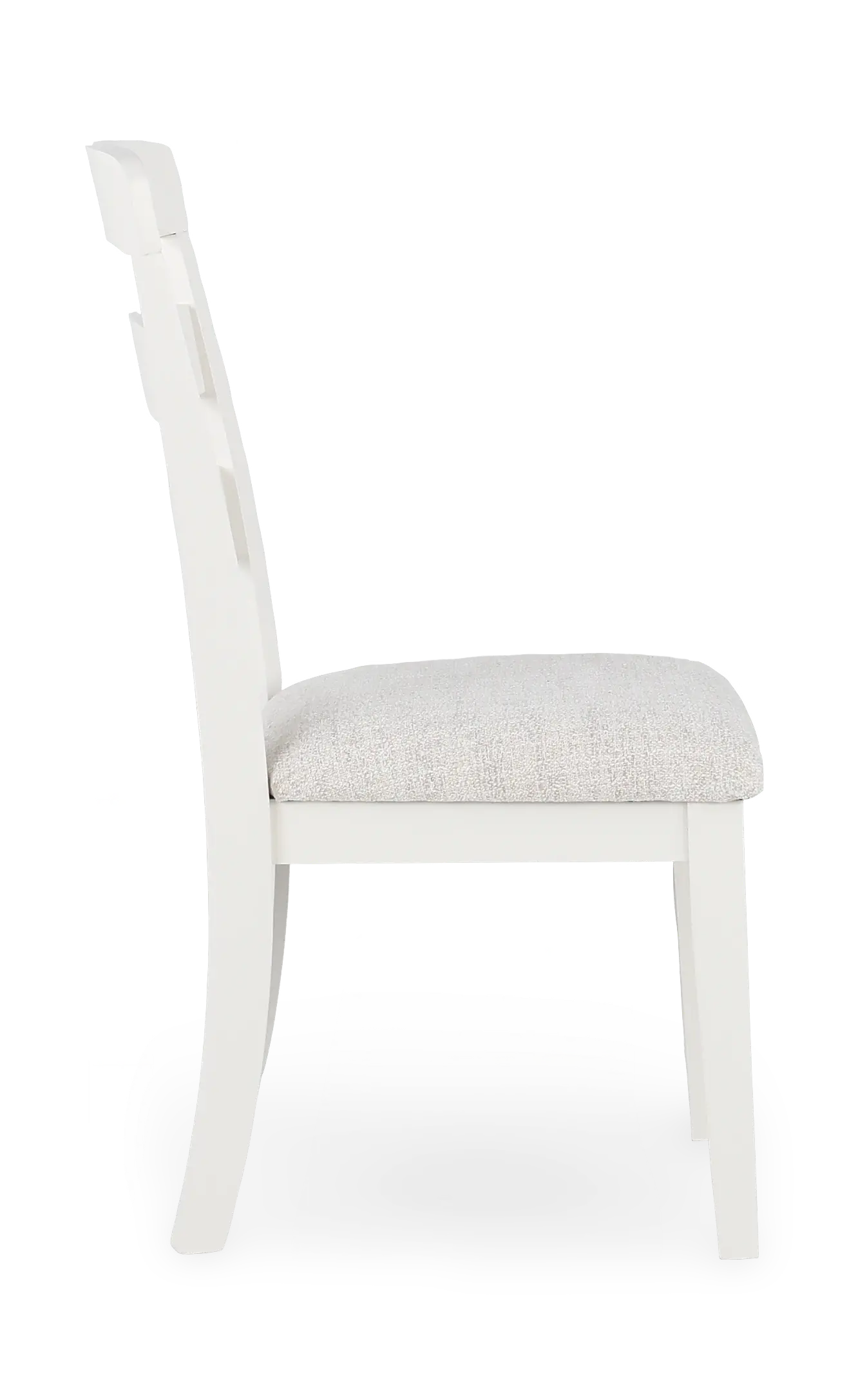 Westport White Ladderback Dining Chair-5