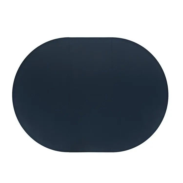 Westport Navy Blue Round Extendable Dining Table-5