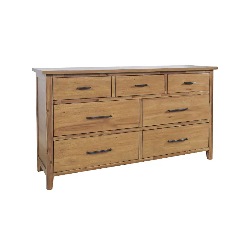 Claremont Chestnut 7-Drawer Dresser