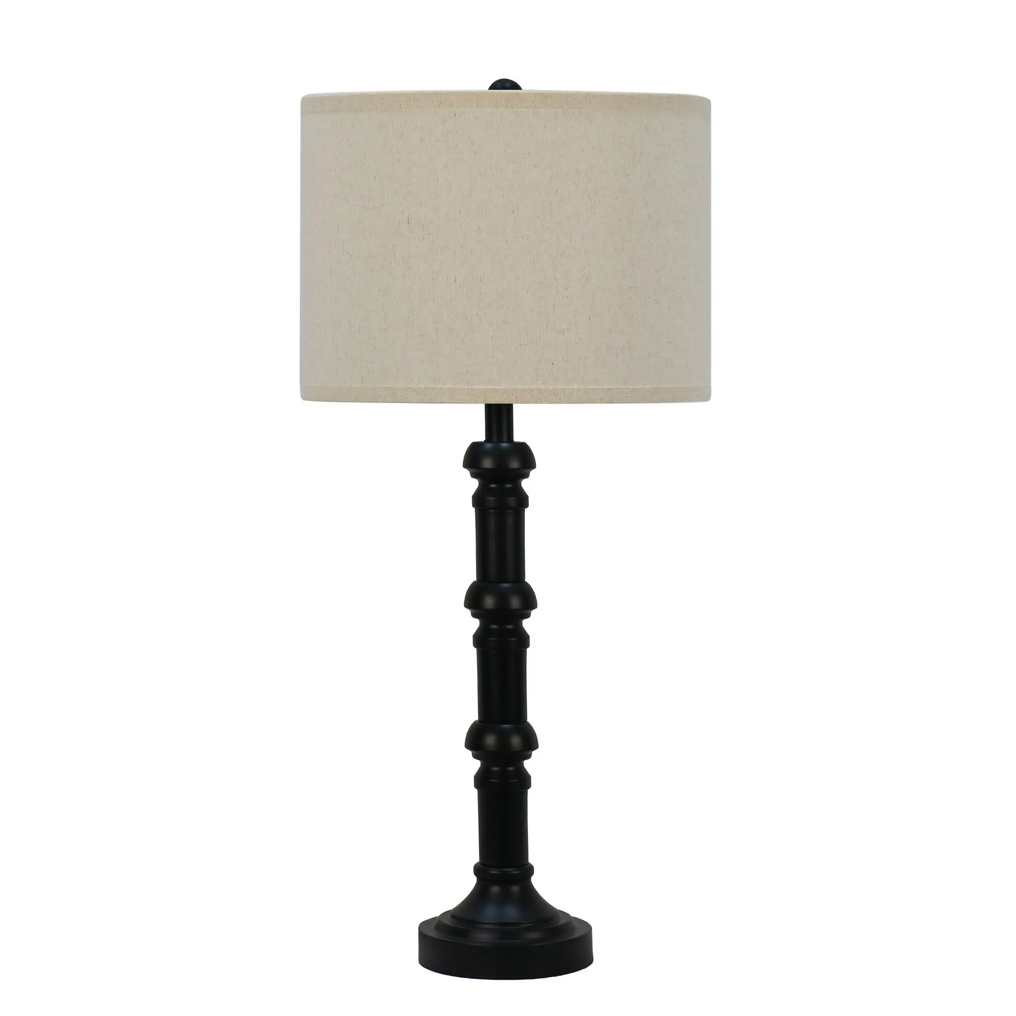 30.75 Metal Black Table Lamp-1