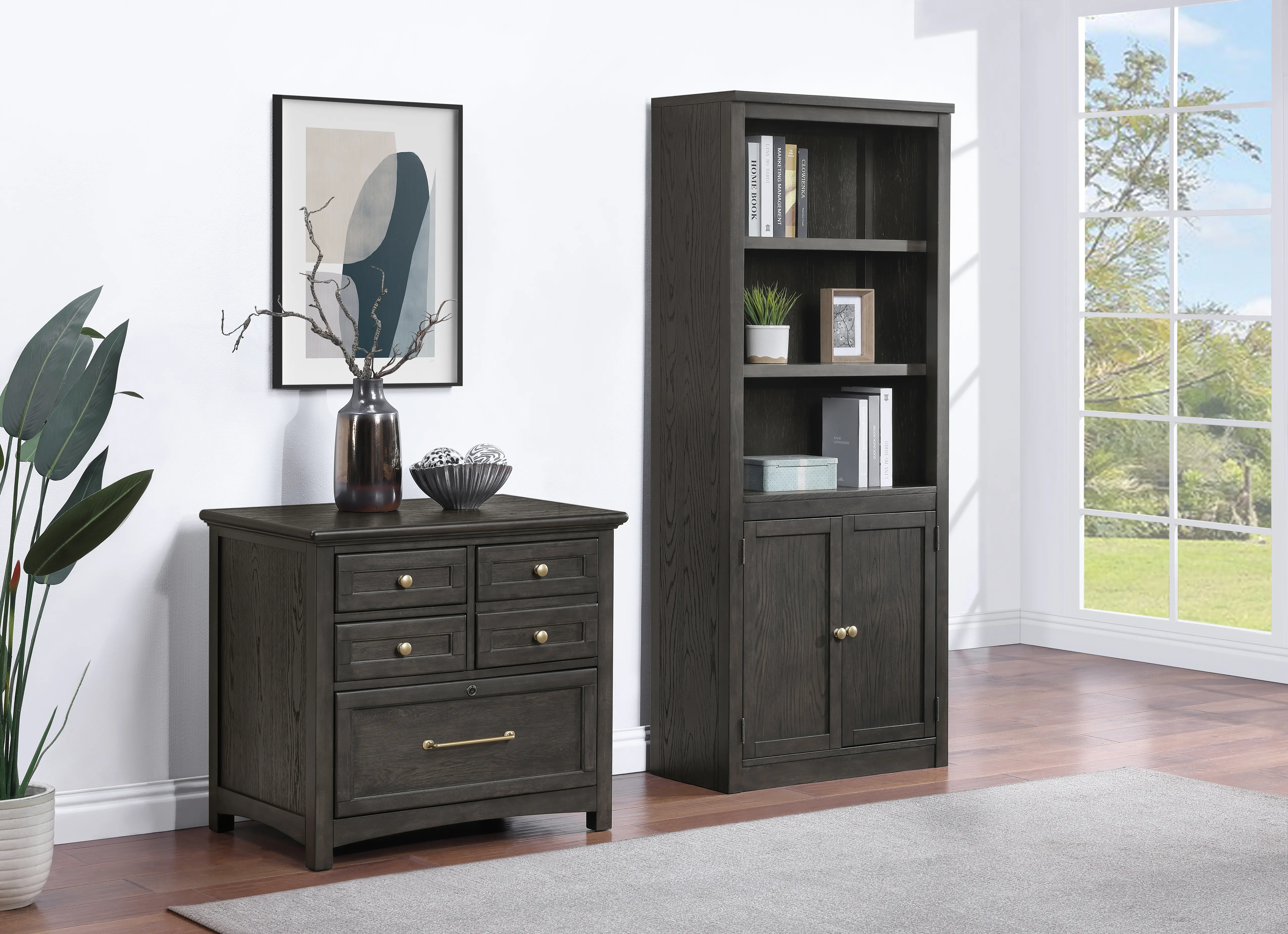 Addison Black Lateral File-2