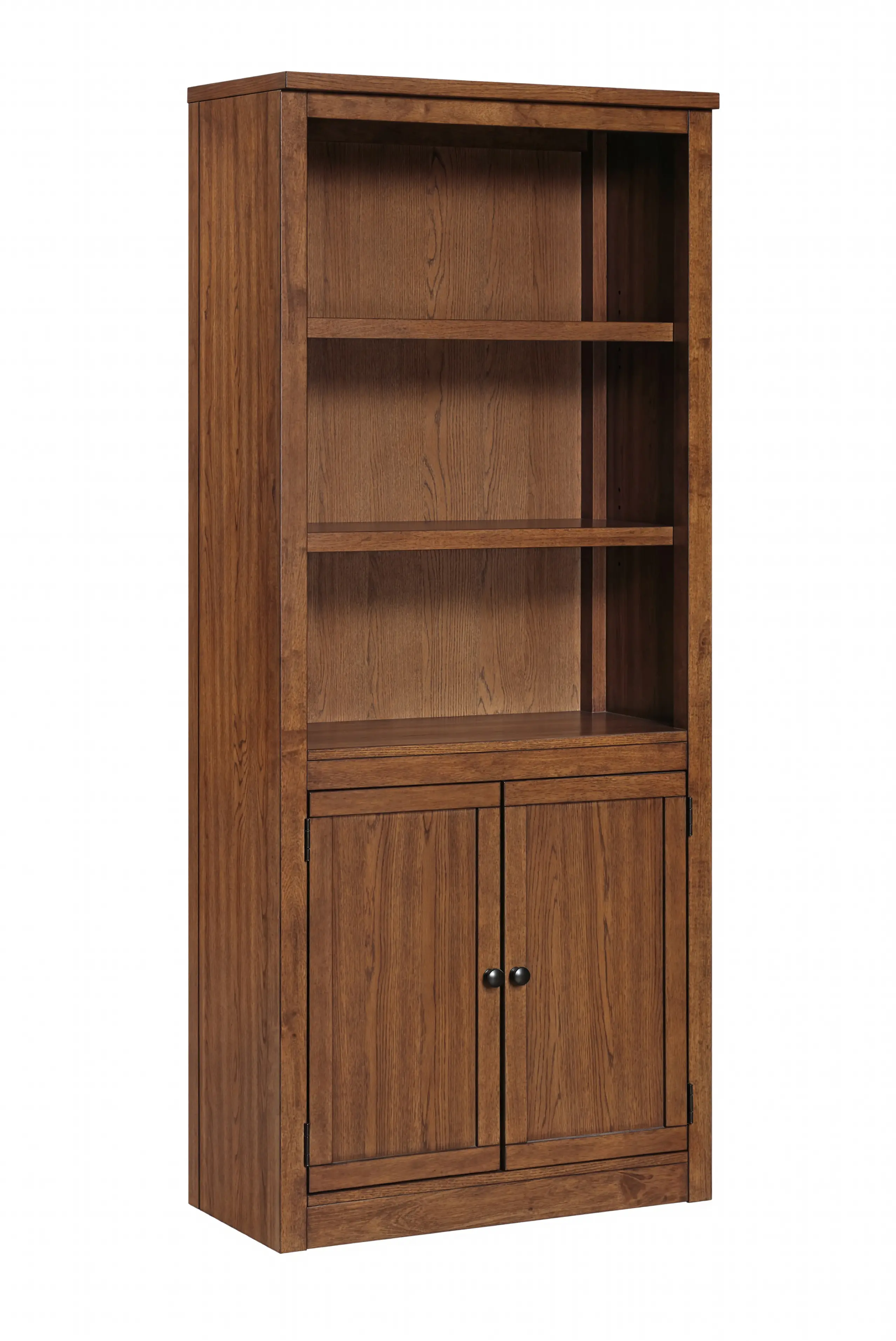 Addison Cherry Oak Bookcase-1