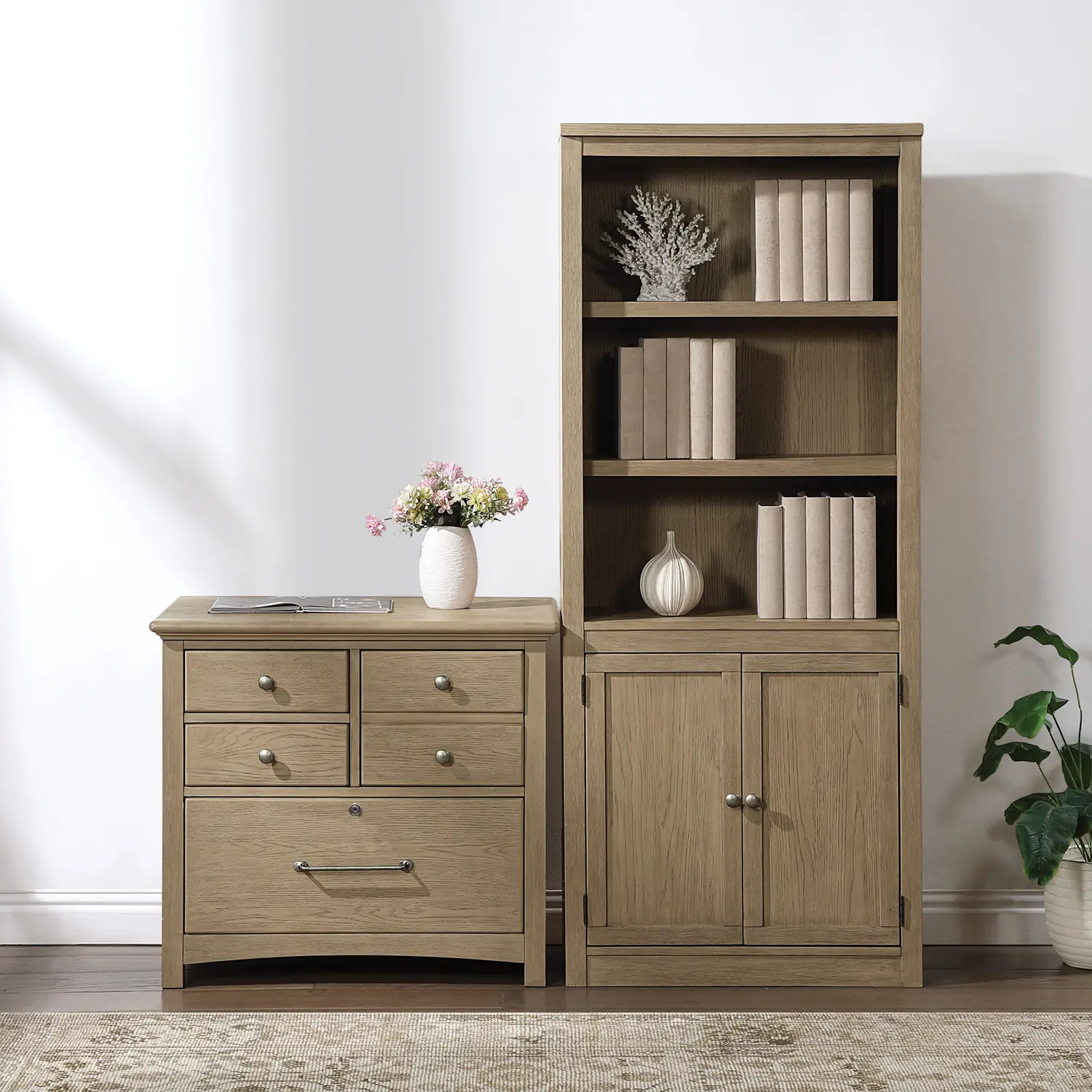 Addison Taupe Lateral File-2
