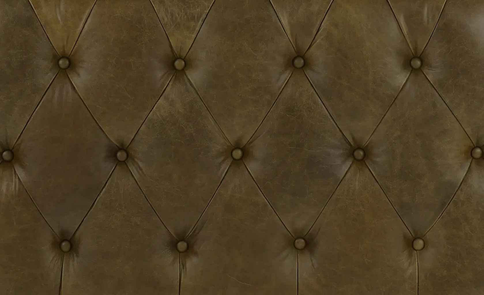 Laurel Olive Green Italian Leather Sofa-8