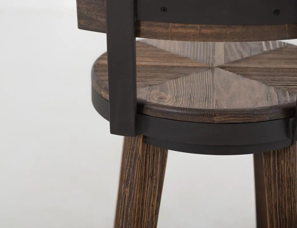 Dutton Distressed Brown 24 Bar Stool-7